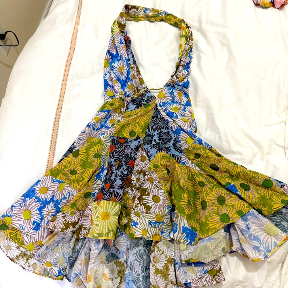 Zara Floral Multicolor Mini Dress